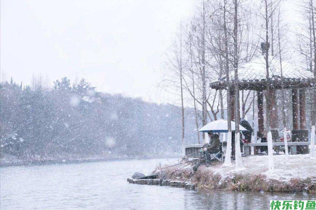 老钓友都喜欢雪天垂钓，掌握这4个技巧，渔获猛增好几倍